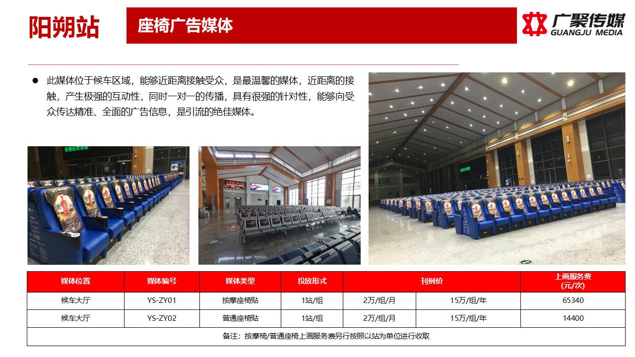 2023年高铁站座椅广告媒体推荐